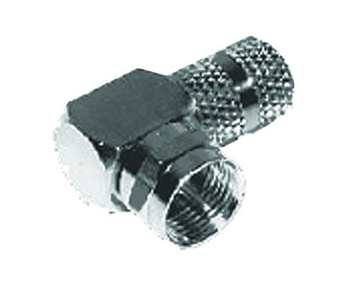 CONECTOR MACHO TIPO F A 90º