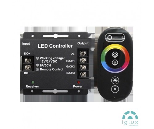 CONTROLADOR TACTIL + MANDO RF